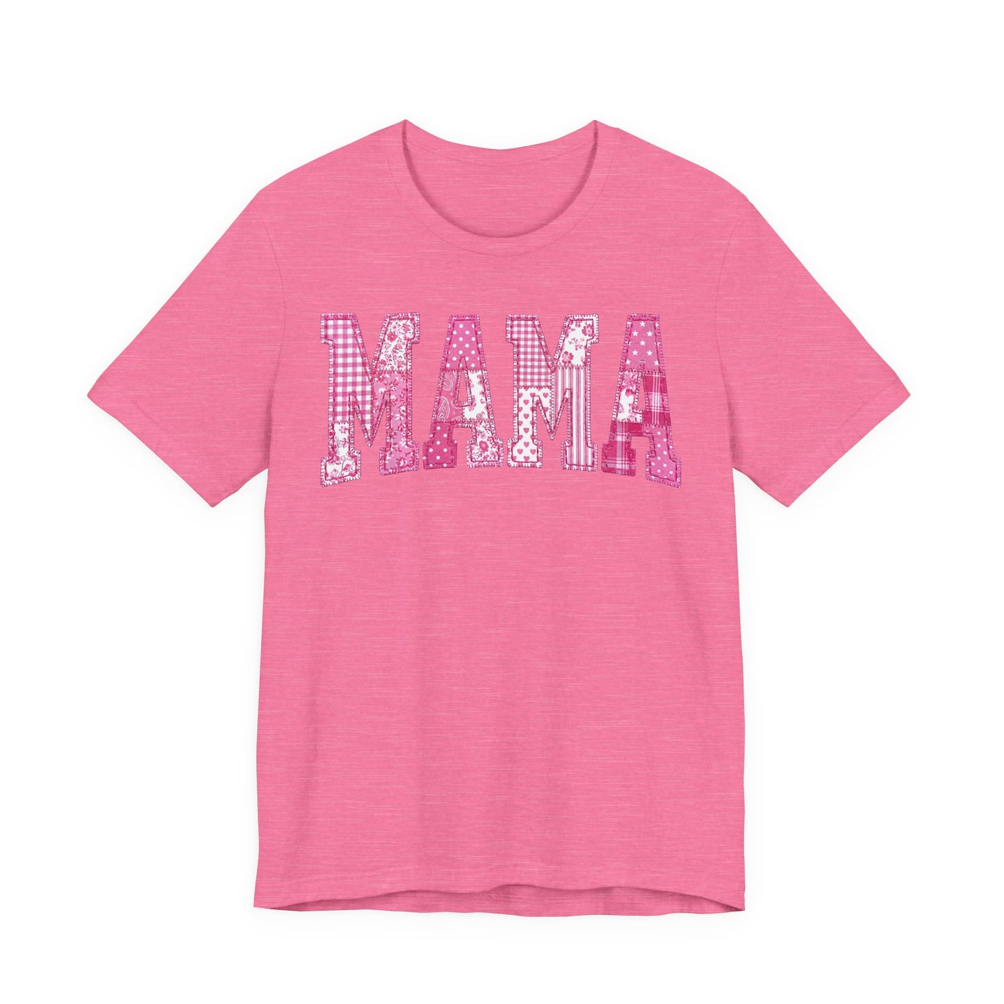 Mama Pink Patchwork T-Shirt