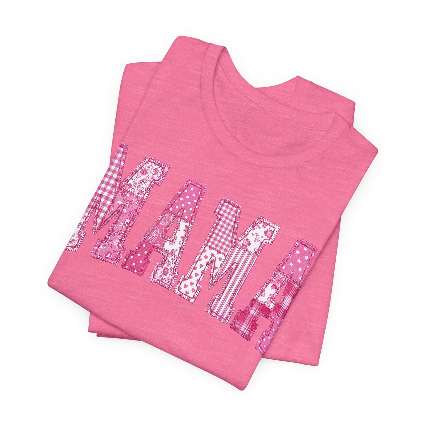 Mama Pink Patchwork T-Shirt