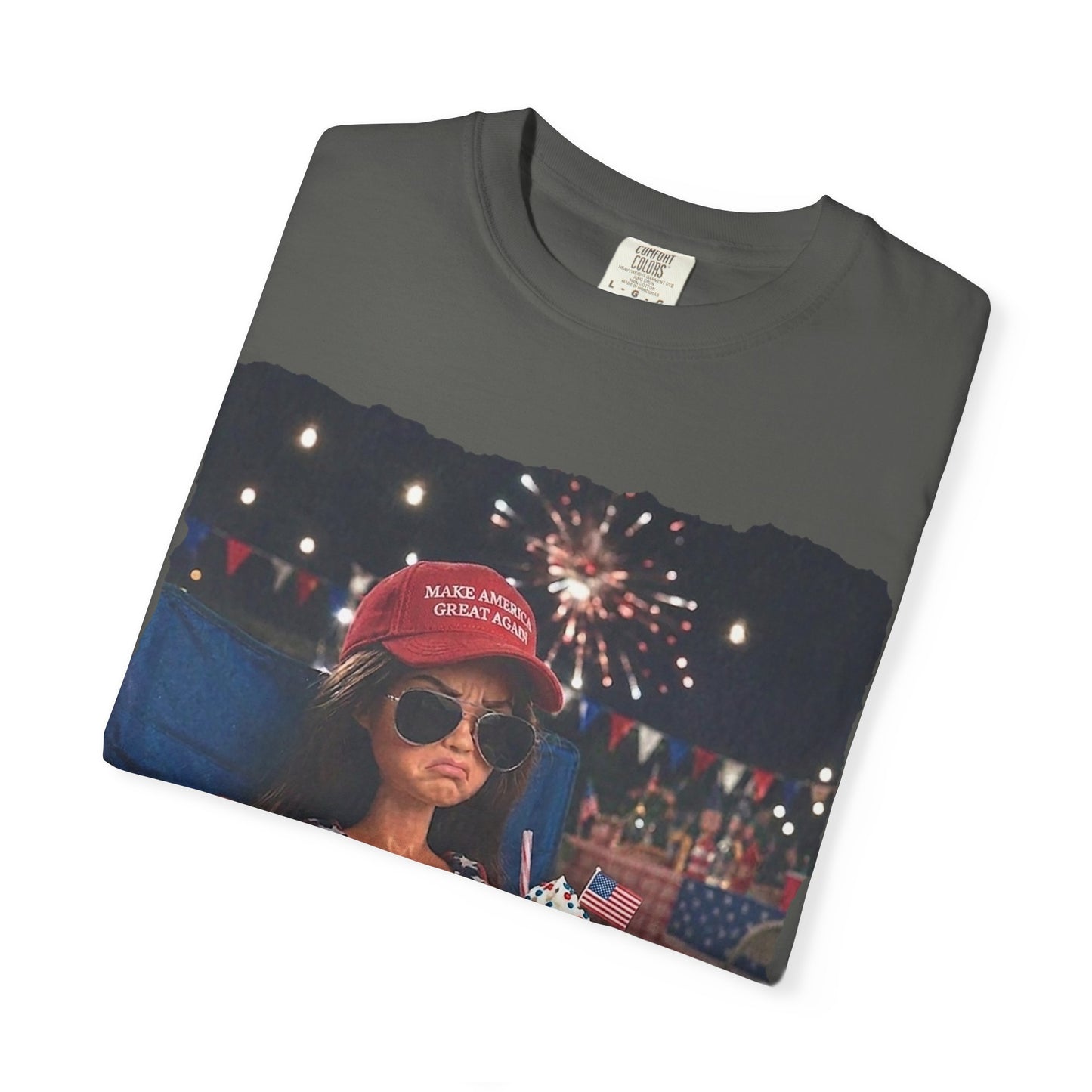 Fourth of July Fair T‑Shirt — “I’m Just Here for the Wieners” Americana Festival Tee