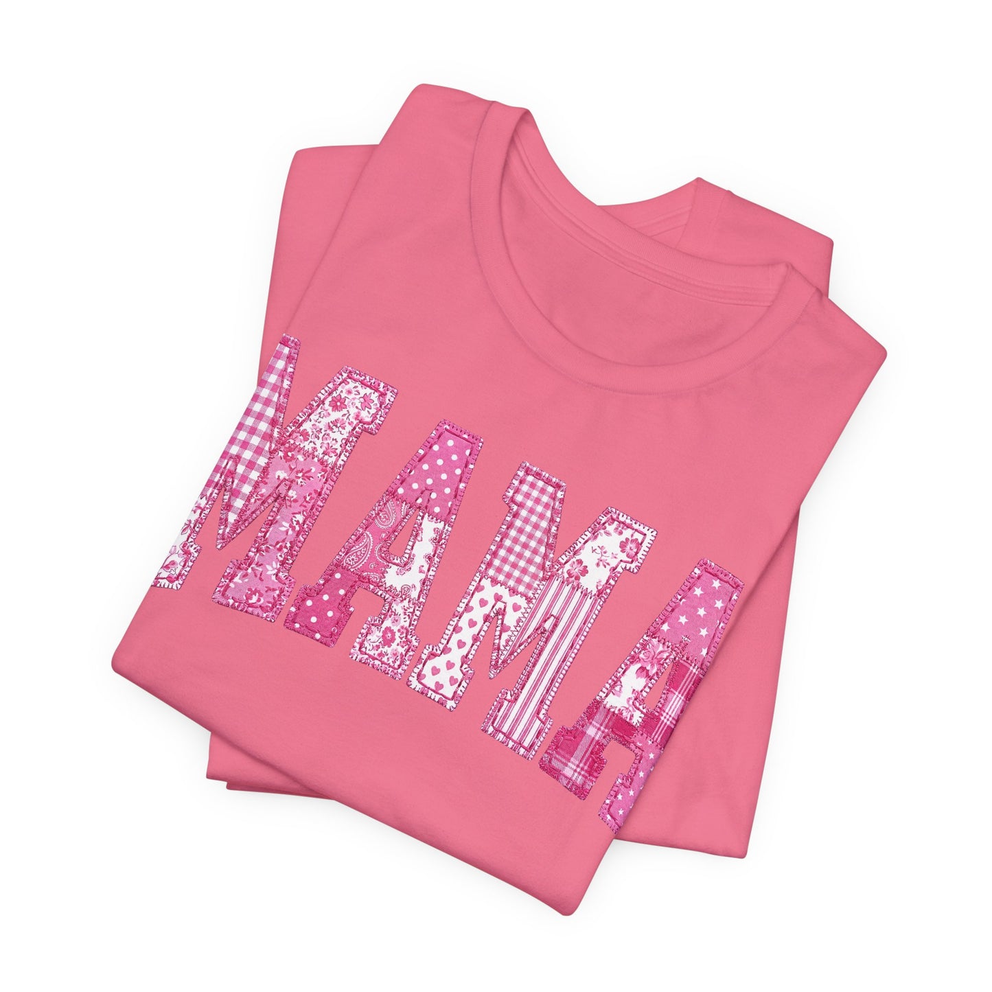 Mama Pink Patchwork T-Shirt