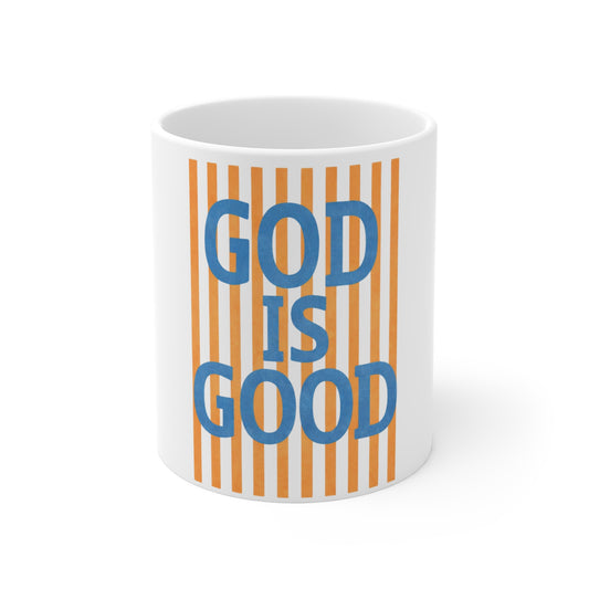 God Is Good Mug — Inspirational Faith Coffee Cup (11oz)